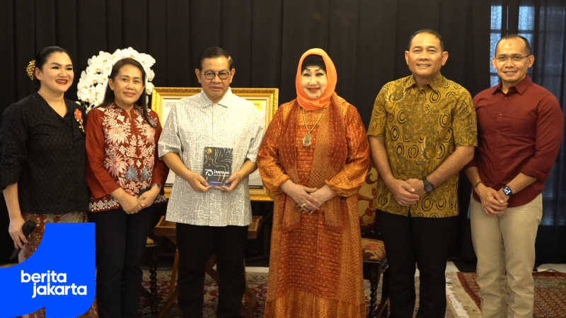 Pramono Apresiasi Peluncuran 75 Buku Inspirasi Dewi Motik